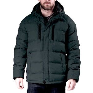 Hawke & Co New York Men’s Size Large New Navy Heather Winter Jacket